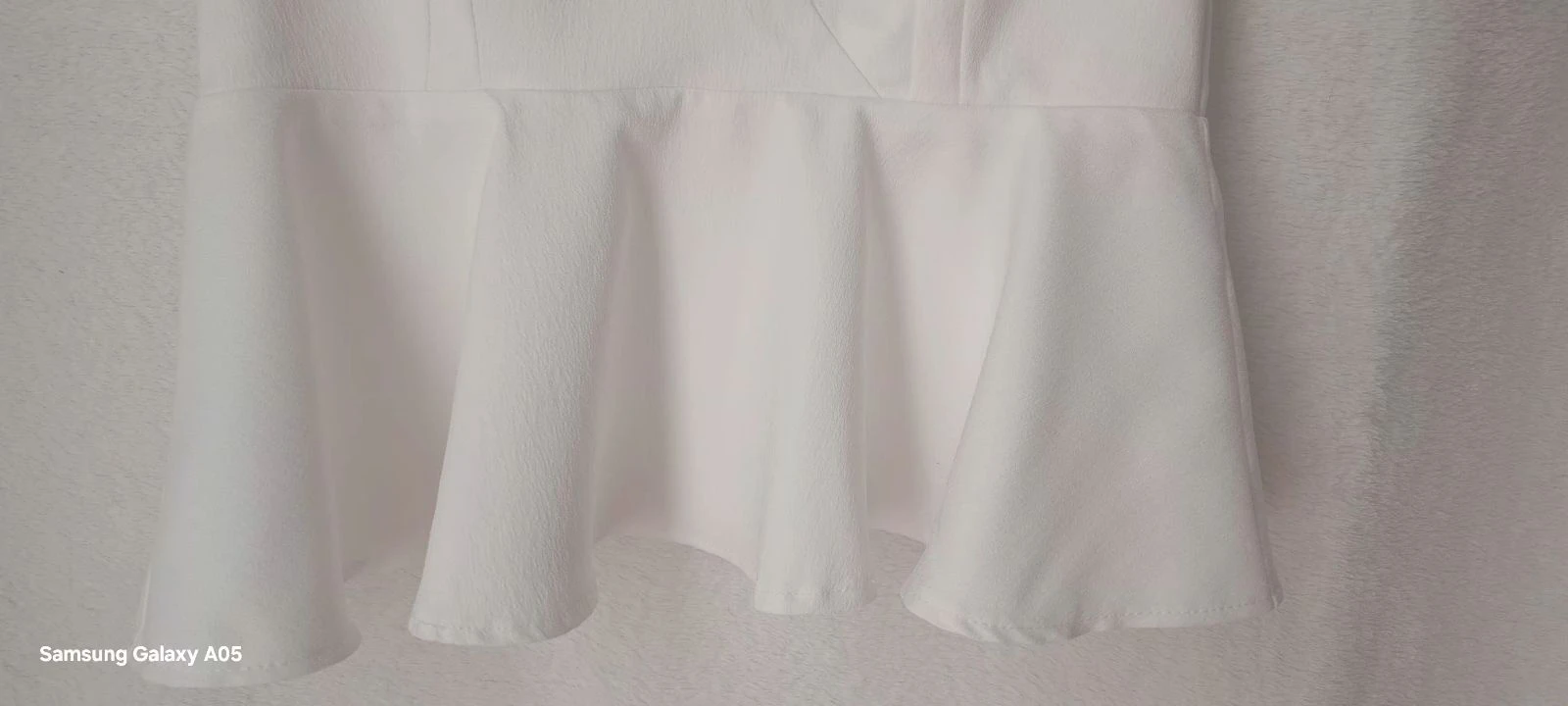 Top Péplum branco T 38• chique, cerimônia/casamento – photo 12